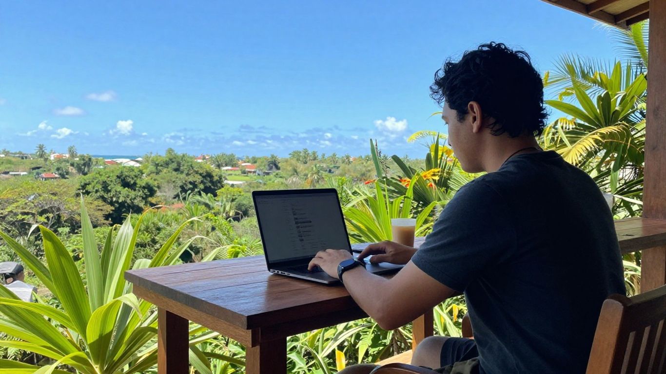 Applying for remote residency in tropical Belize
