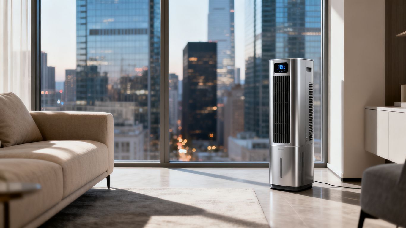 High capacity dehumidifier for expansive homes