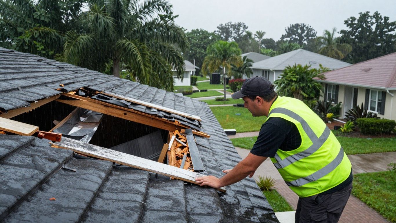Storm Damage Roof Repair in Florida: Your Insurance Claim Steps