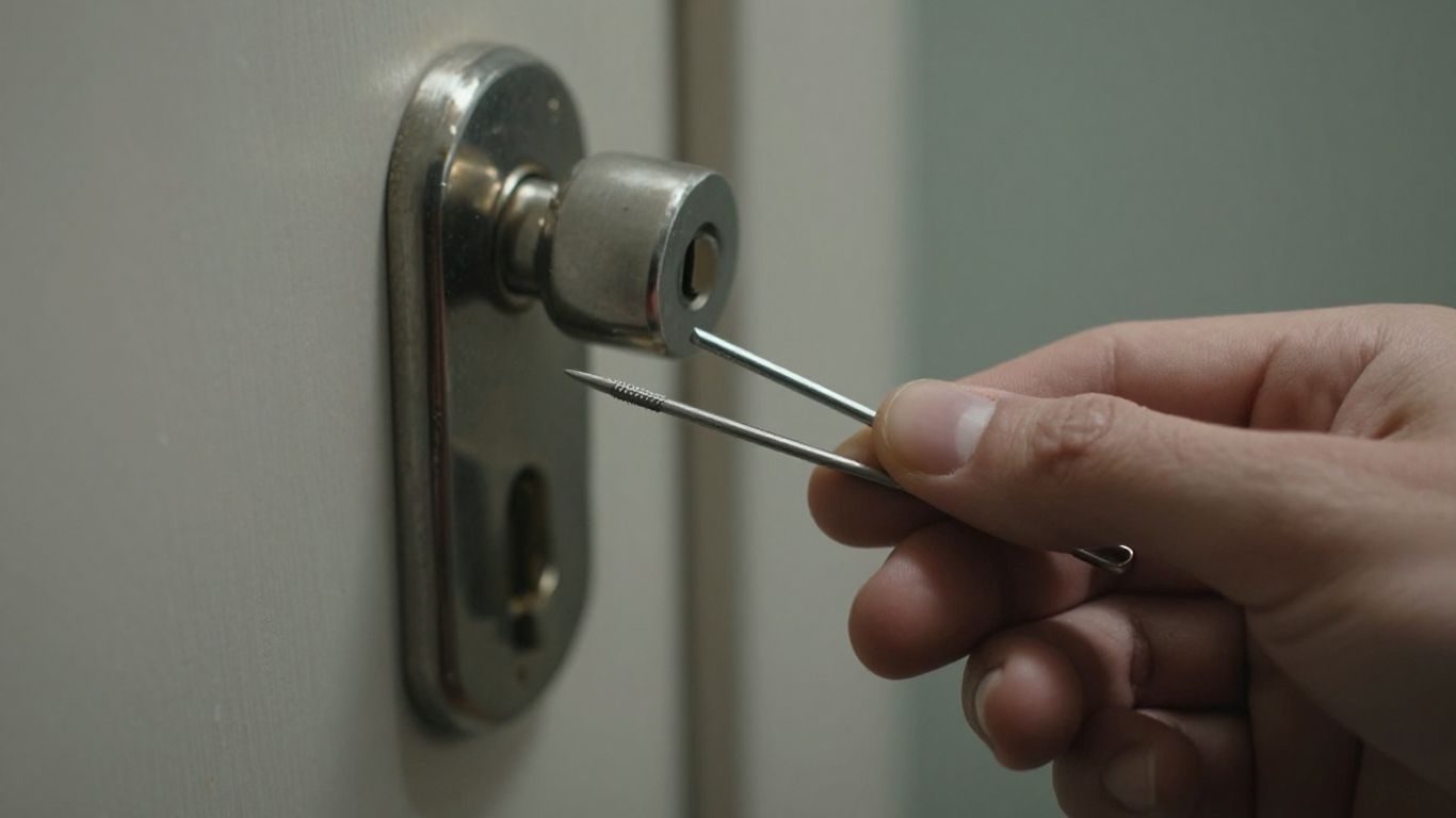 how to unlock a locked door