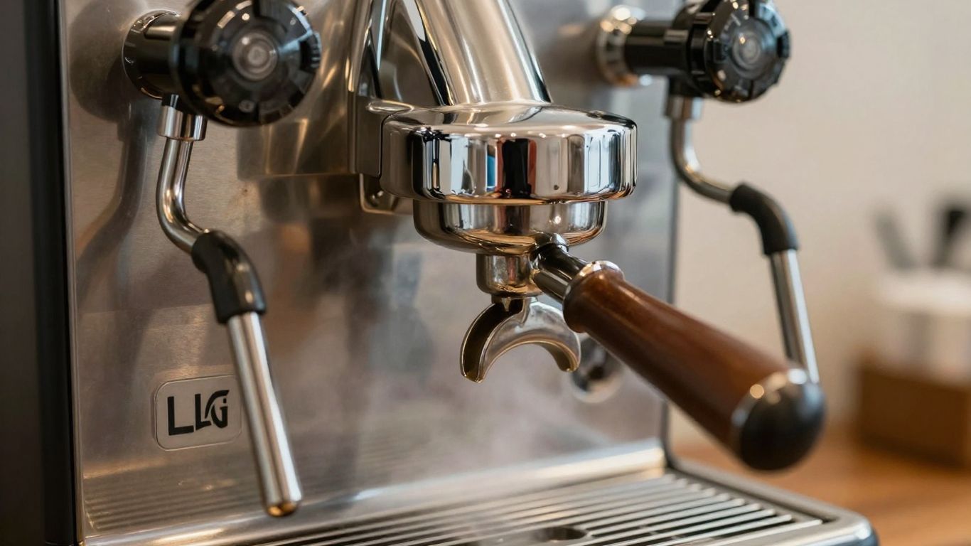 LPG coffee machine for mobile catering