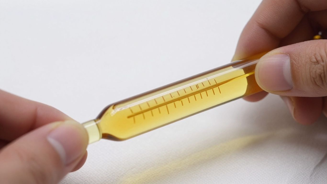 Visual inspection of oil color