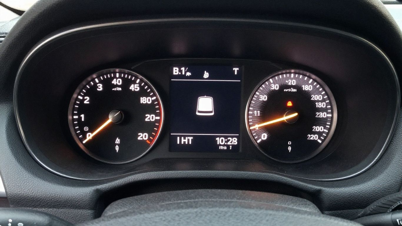 Dashboard warning indicator illuminates