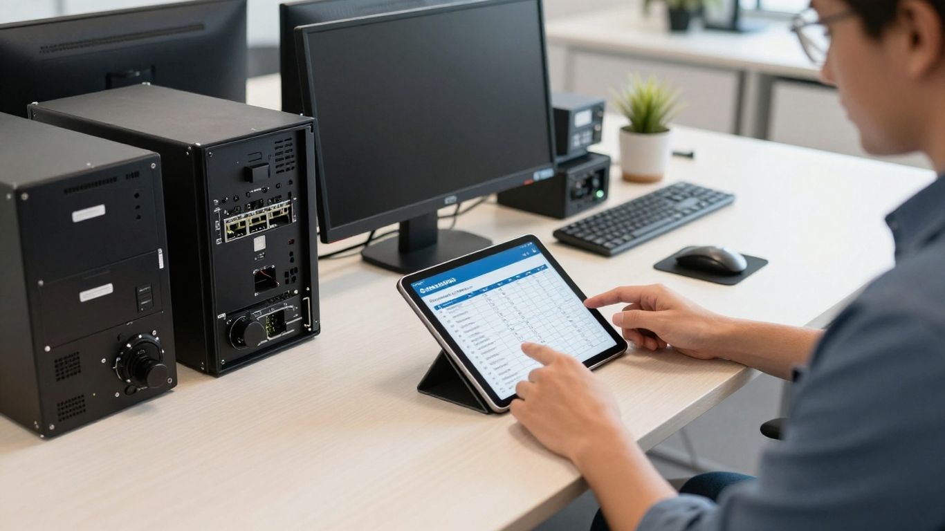 Assessing business hardware and network infrastructure