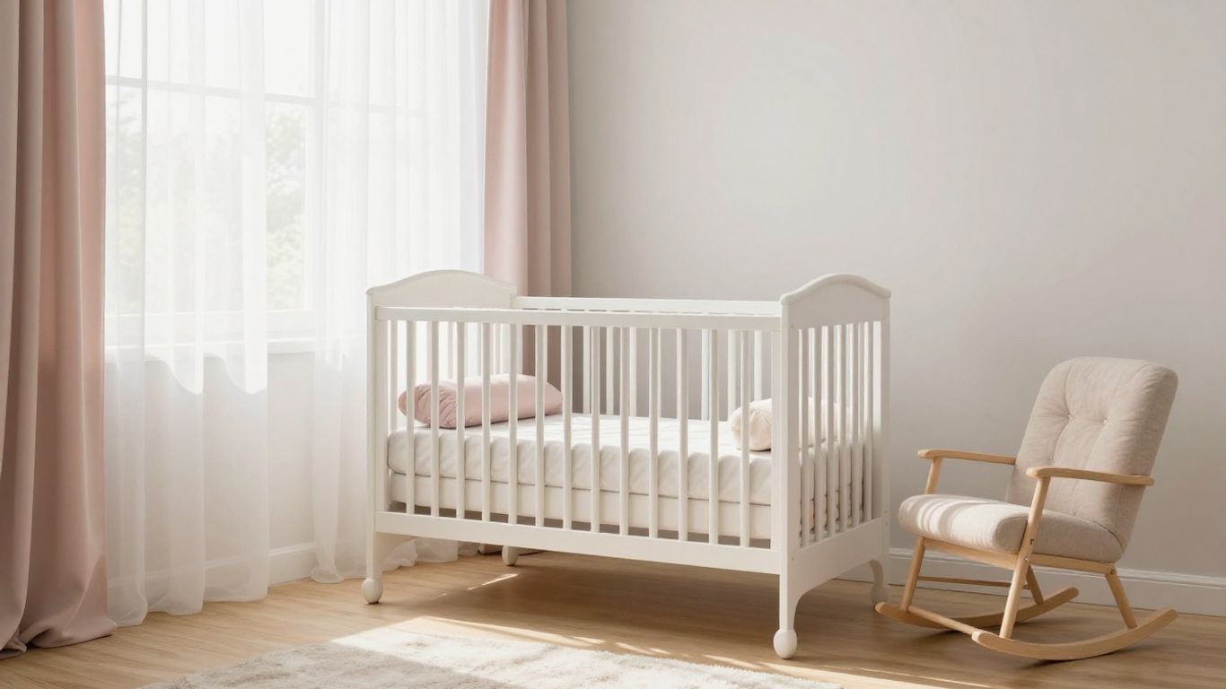 A peaceful, organized nursery setup