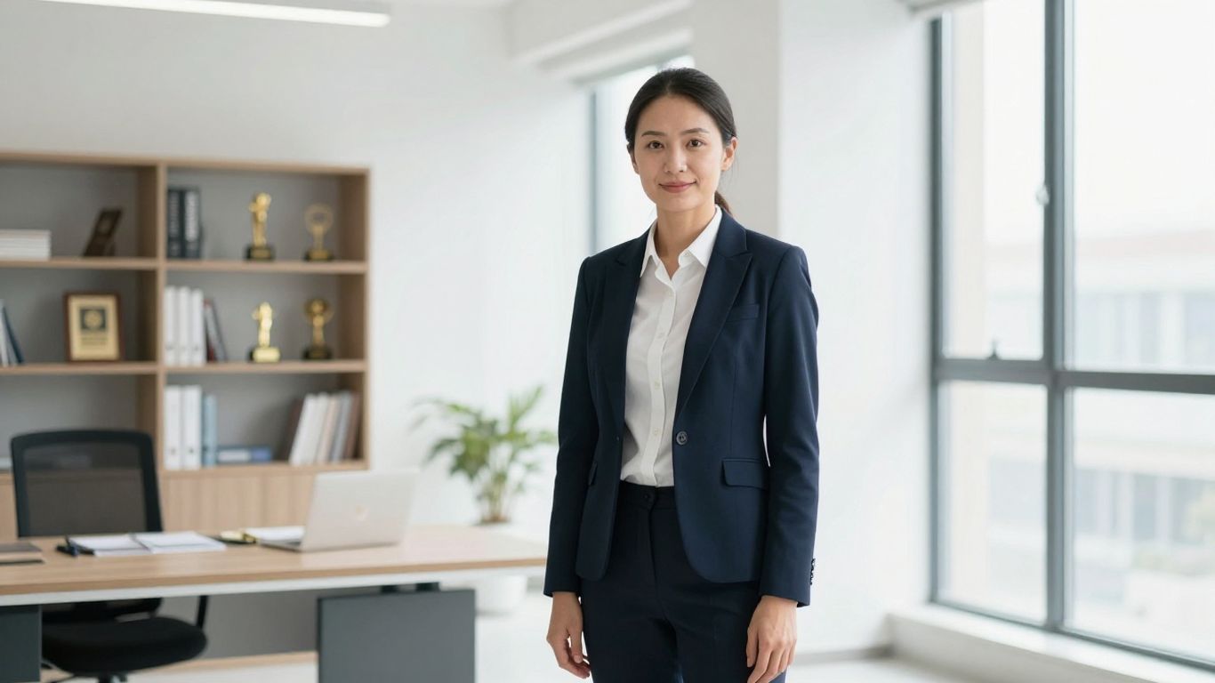 Professional leadership portrait