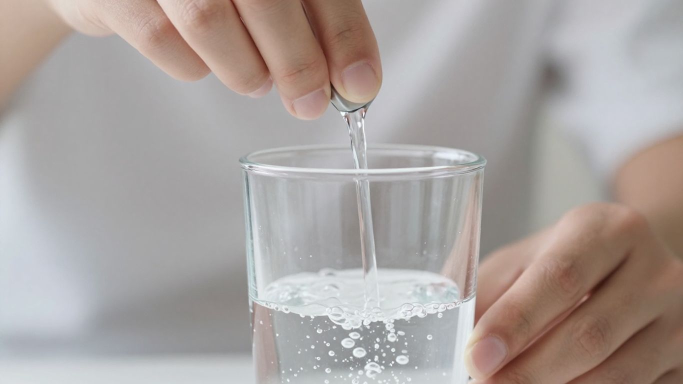 Preparing your daily magnesium drink