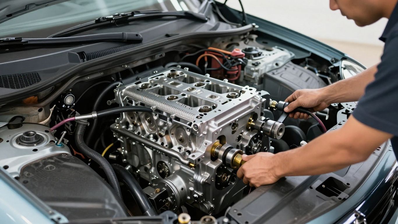New engine installation
