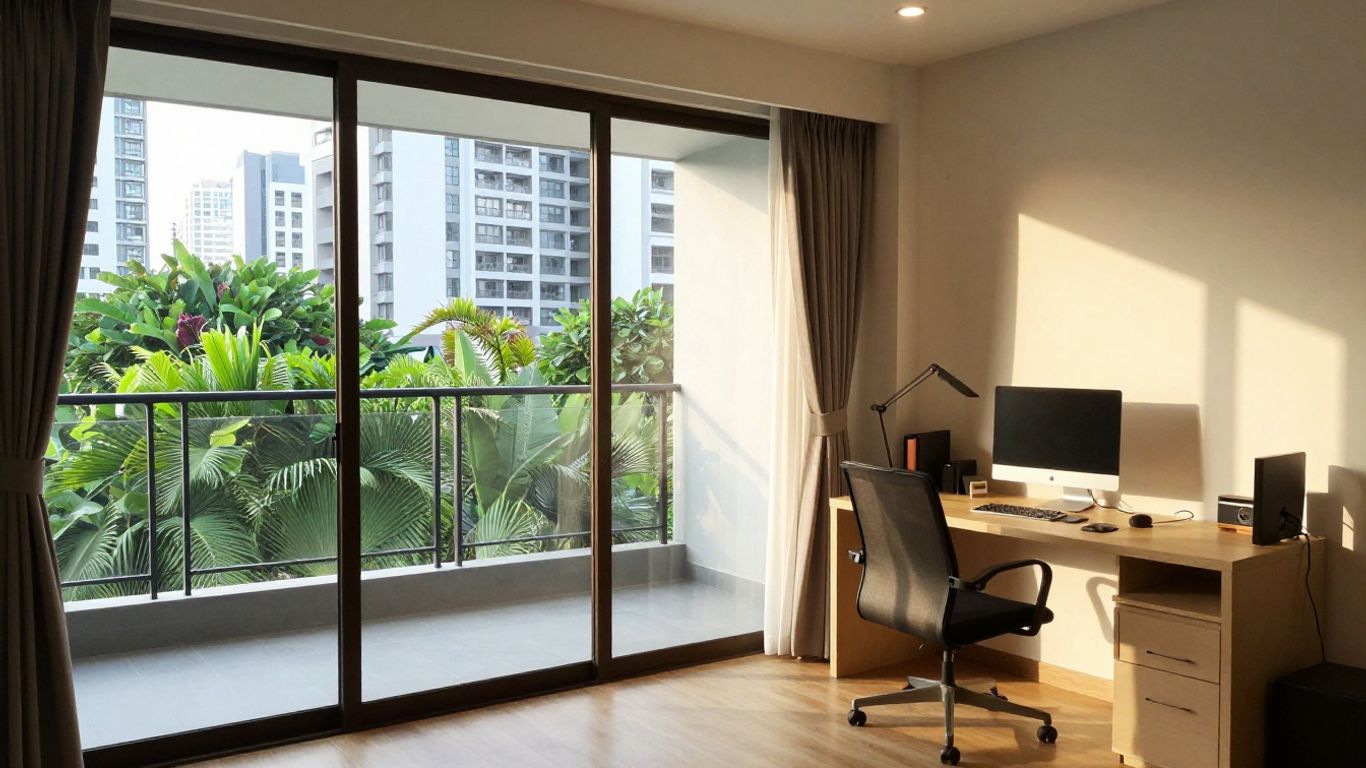 Comfortable apartment living in Thailand