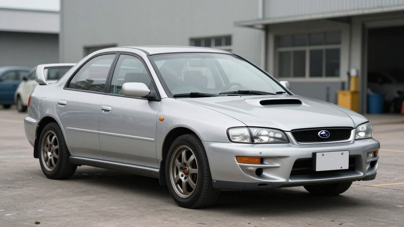 Subaru Impreza car for wrecking