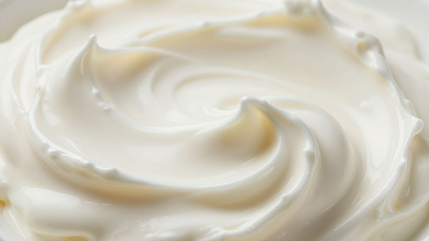 Creamy plant-based dairy textures