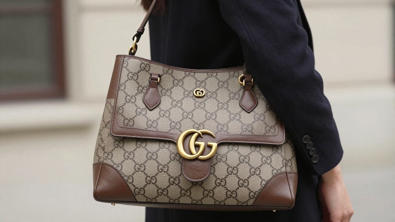 Gucci hobo bag with GG hardware