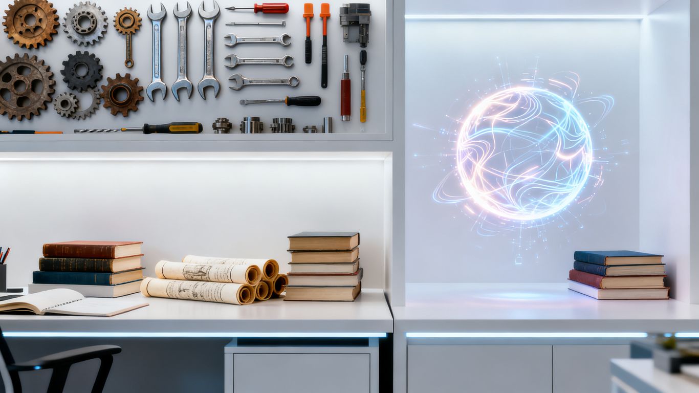 Tools, resources, and prompts visualized in a workspace.