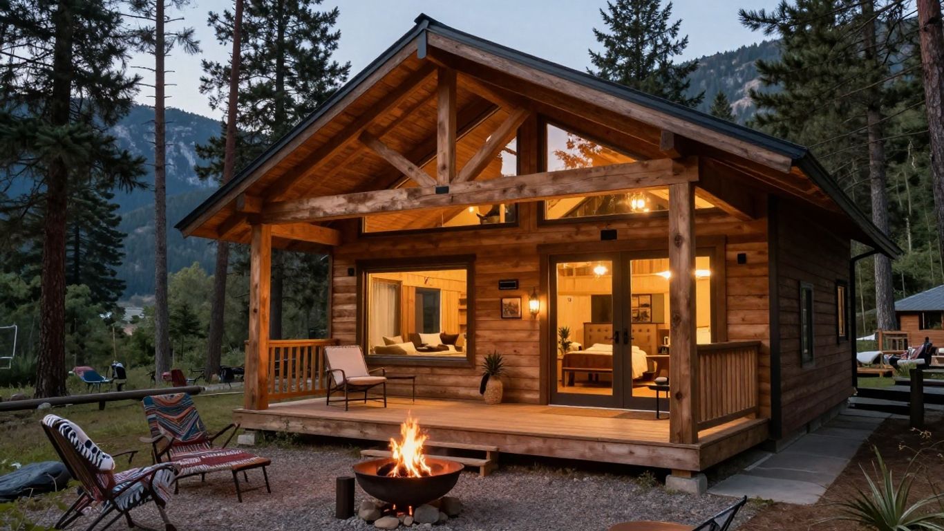 cabin airbnb furnishing charm