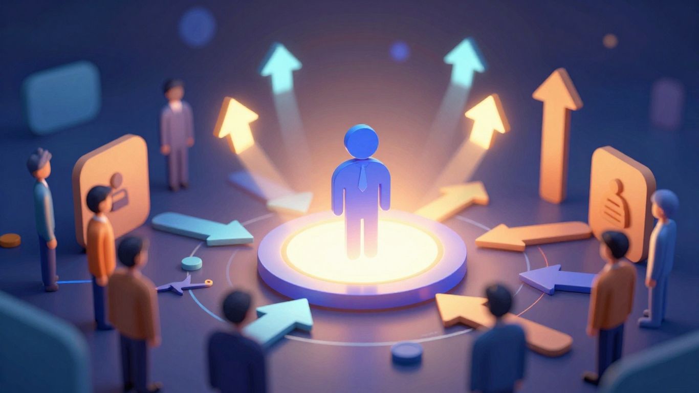 Empresa atraindo clientes com tráfego pago em 2026.