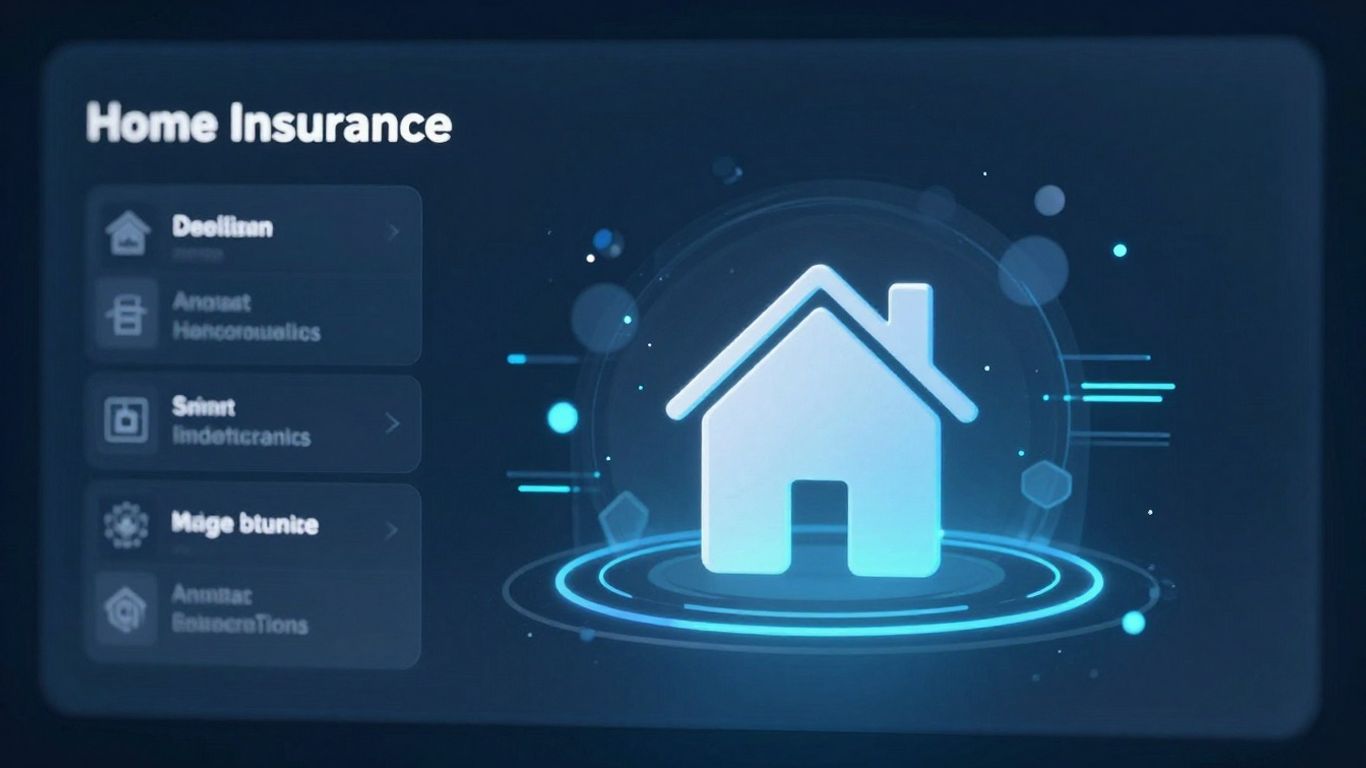 Interfaz digital de seguro de hogar Allianz.