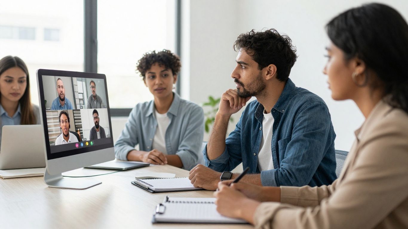 Assignee and manager preparing for a cross-cultural meeting