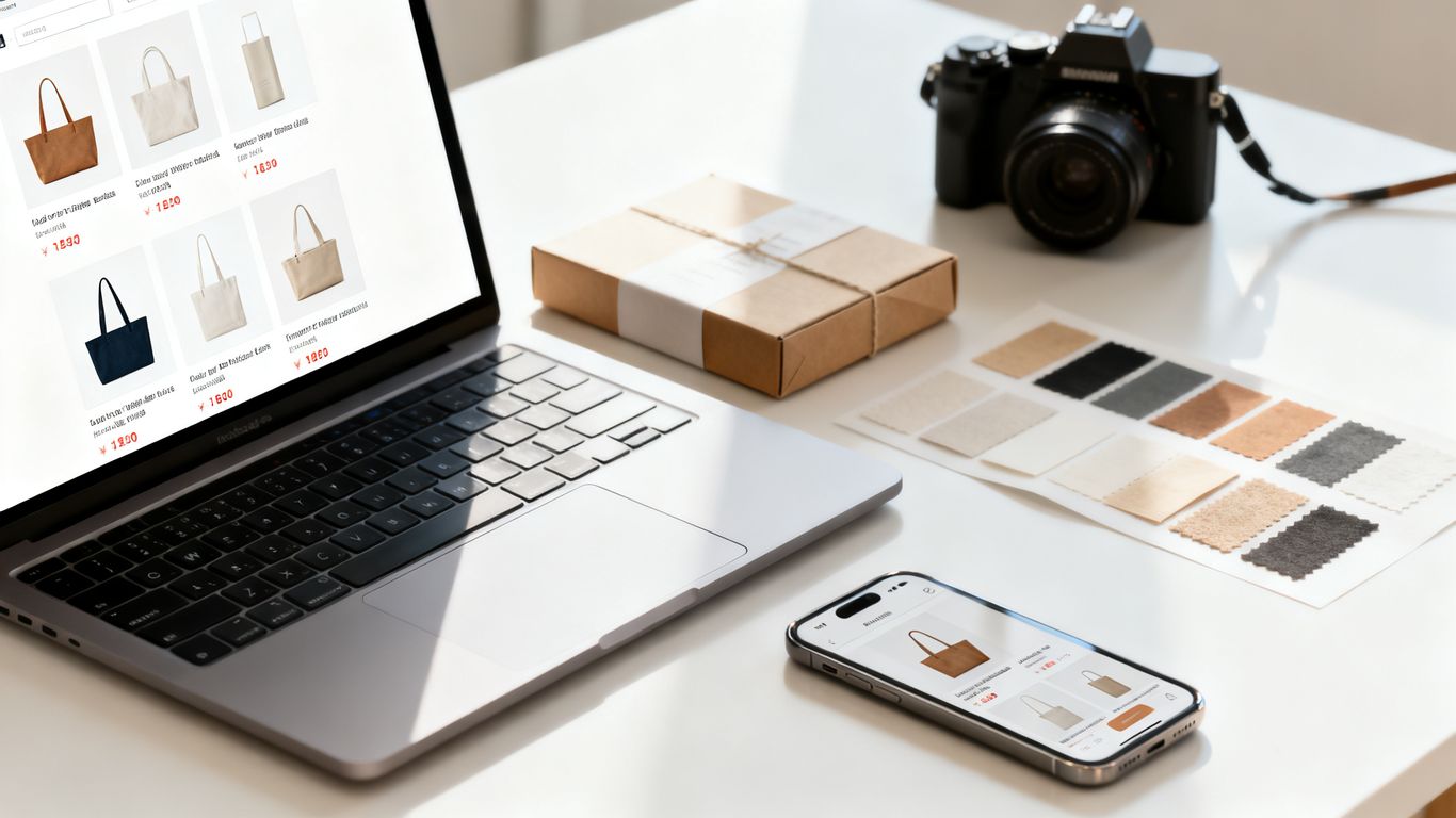 Amazon product page with polished visual assets