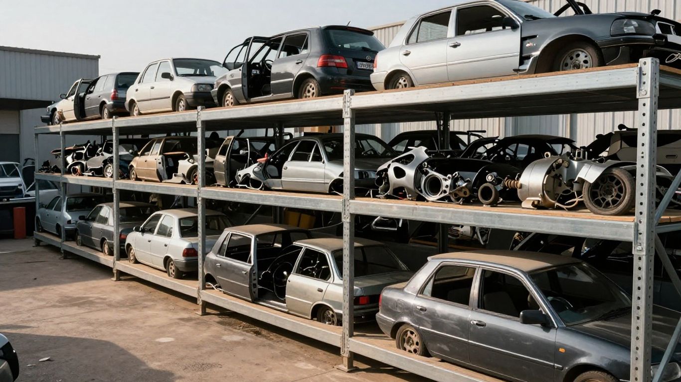 Salvage yard in Western Australia