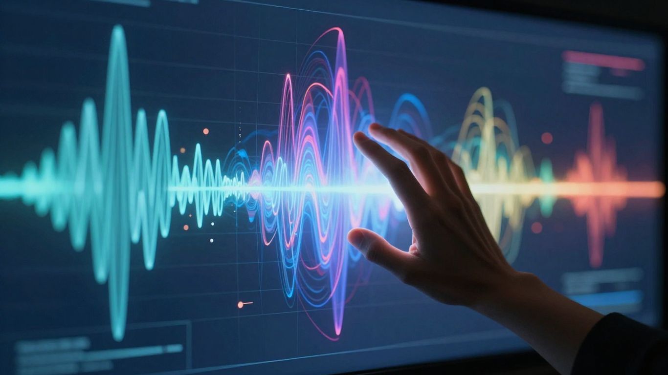 AI music video generator interface