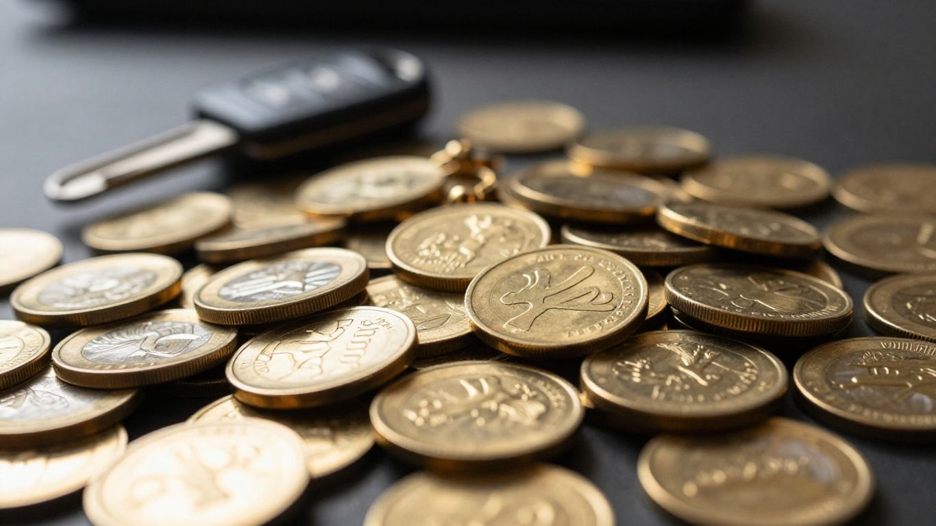 الذهب ومفاتيح السيارة لتمويل عملية شراء.