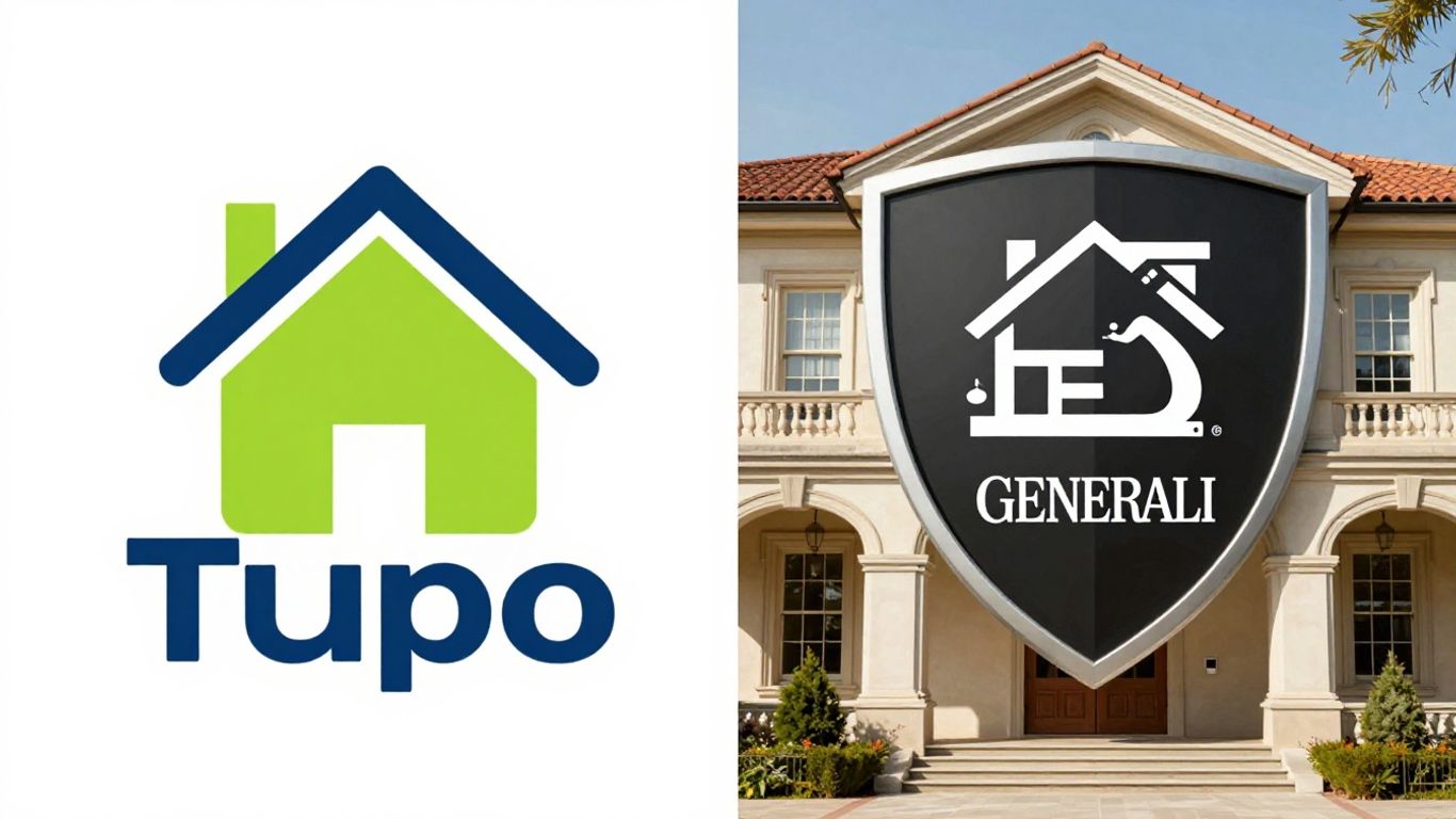 Comparativa visual de seguros de hogar Tuio y Generali.