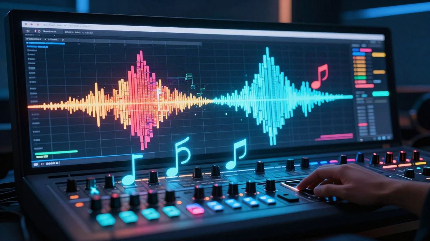 AI music generation and synchronization tools