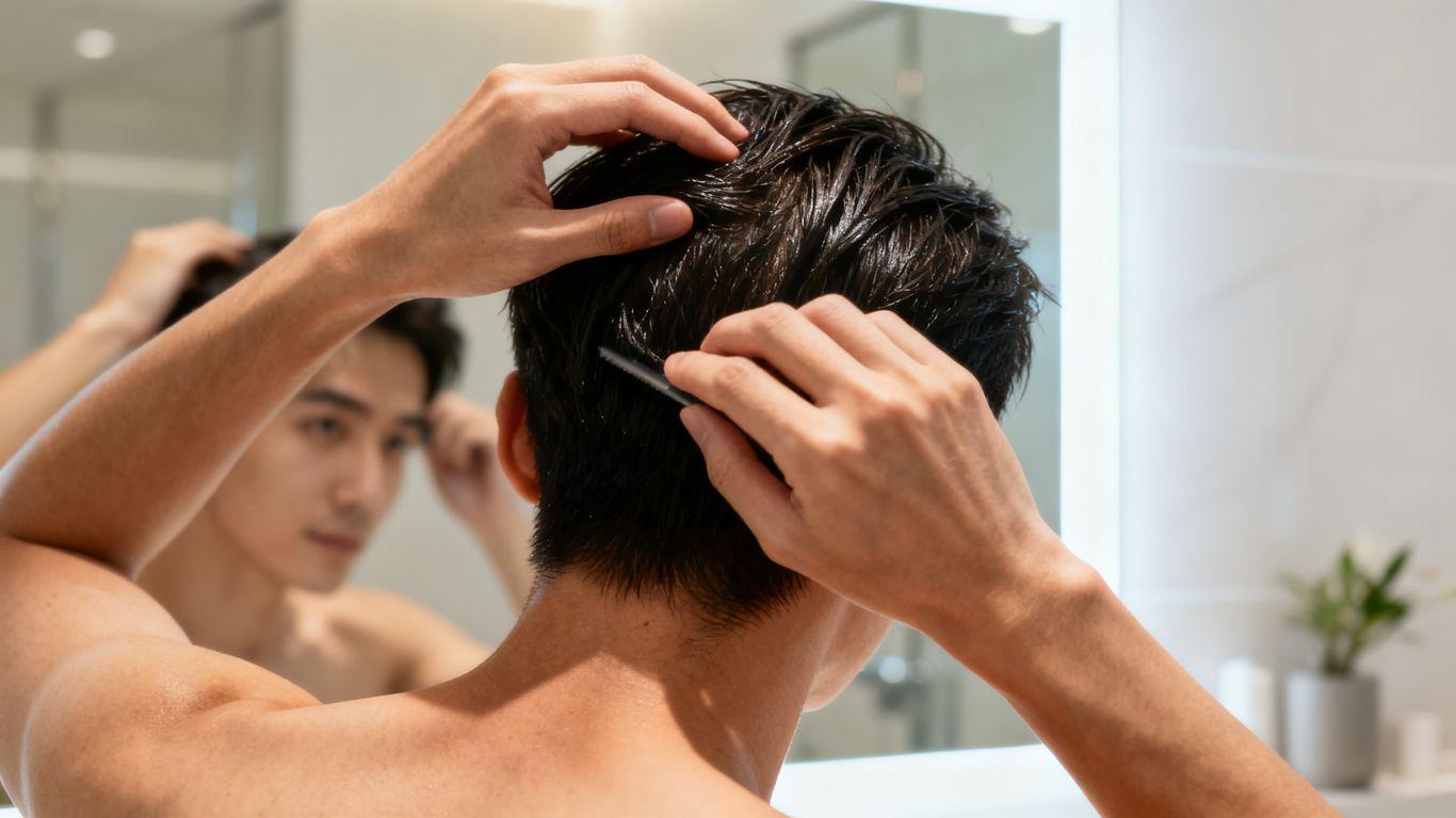 Scalp care during hair treatments