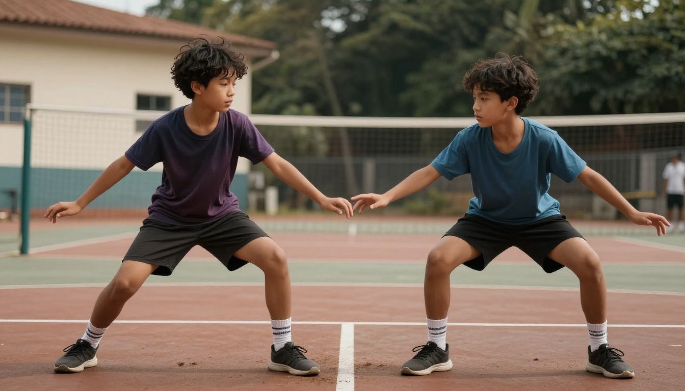 Desafio de plataforma que exige sincronia absoluta entre os dois jogadores