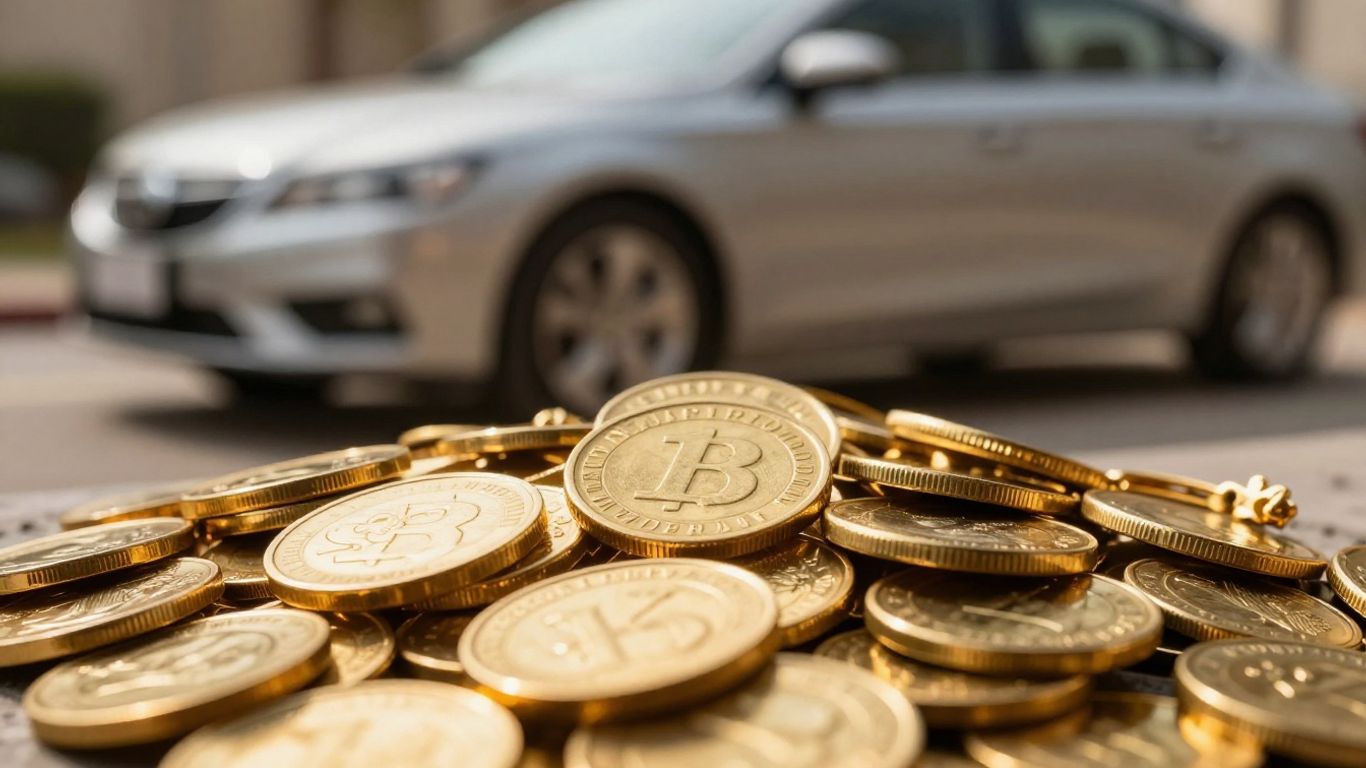 Or et voiture pour financer un achat