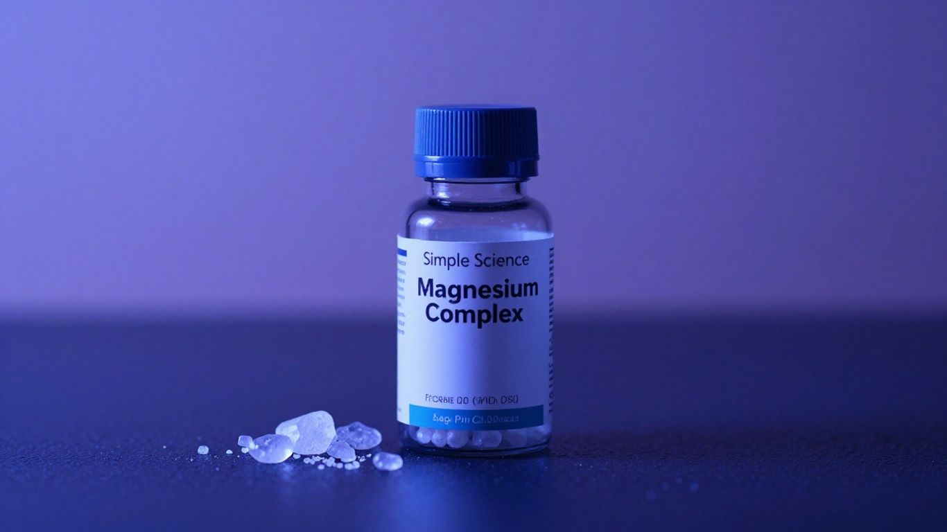 Simple Science Magnesium Complex bottle for sleep