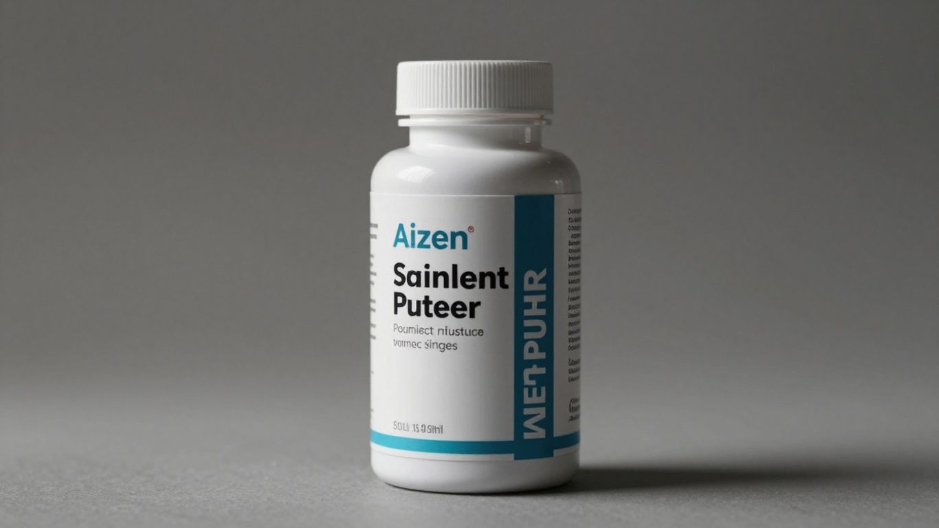 Aizen Power male enhancement supplement bottle.