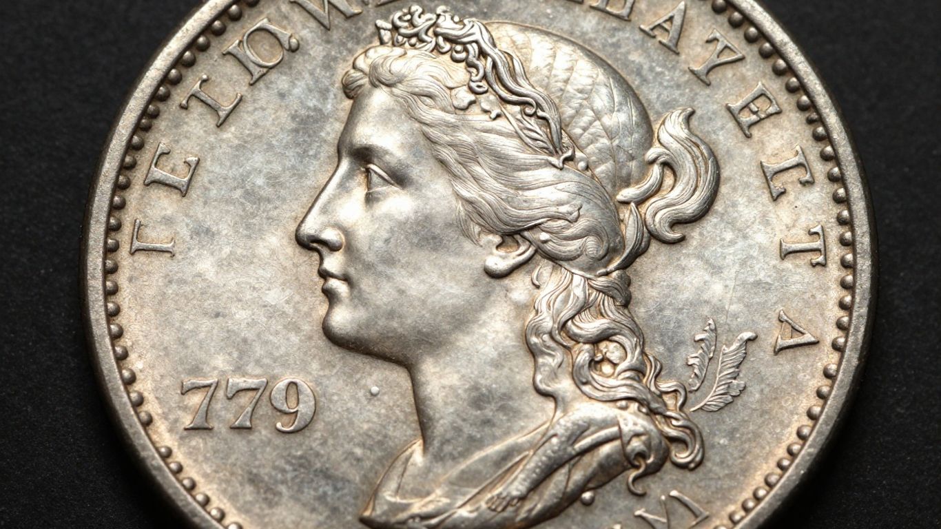 1794 Flowing Hair Dollar coin