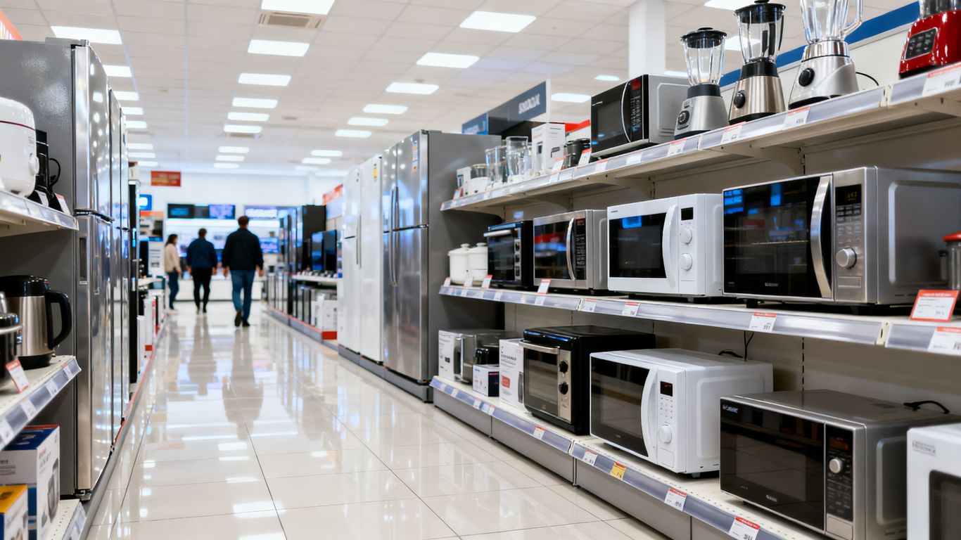 Electronics storefront retail display