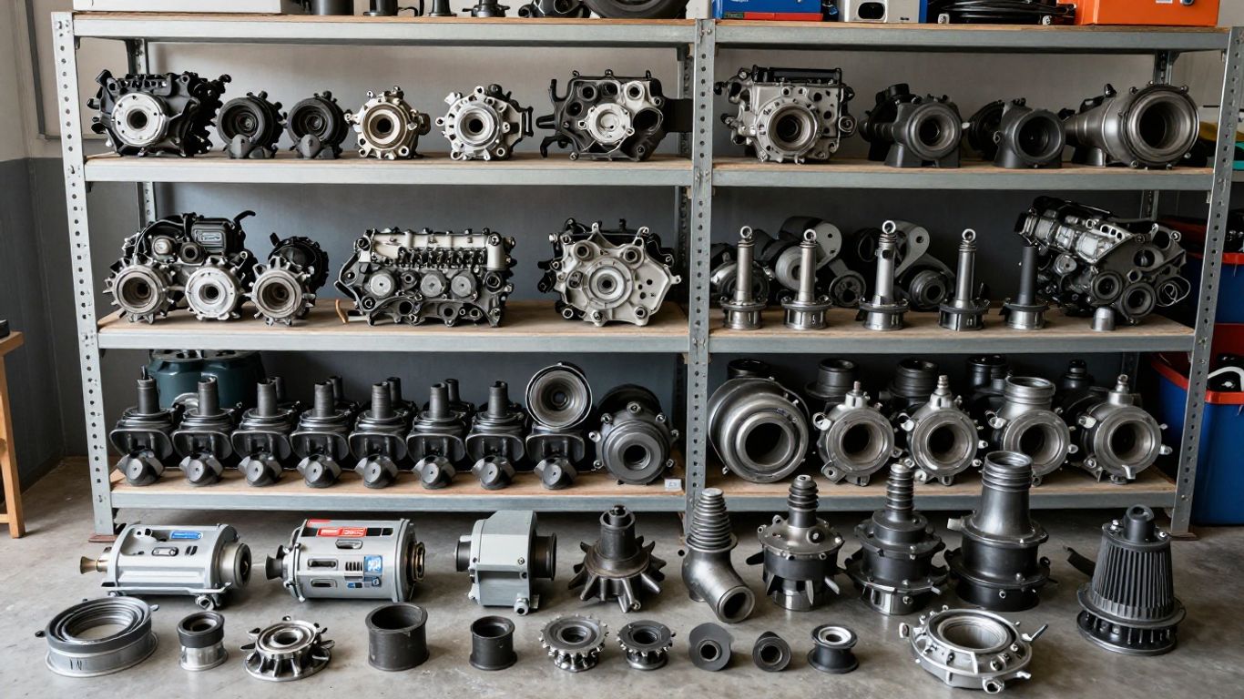 Skoda Octavia parts at wreckers Launceston.