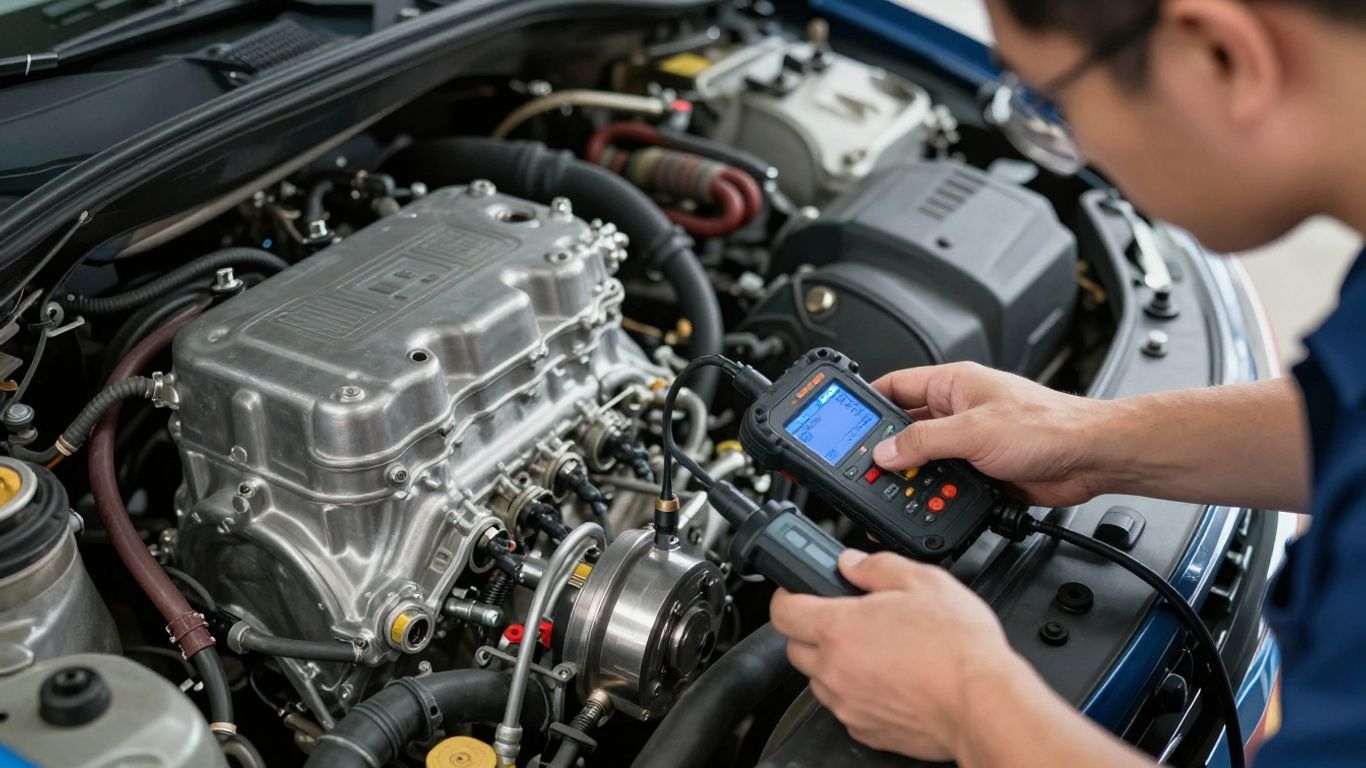 Underhood transmission inspection