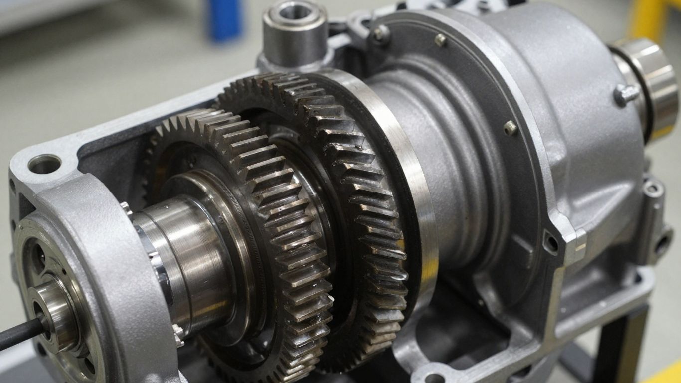 Subaru gearbox close-up