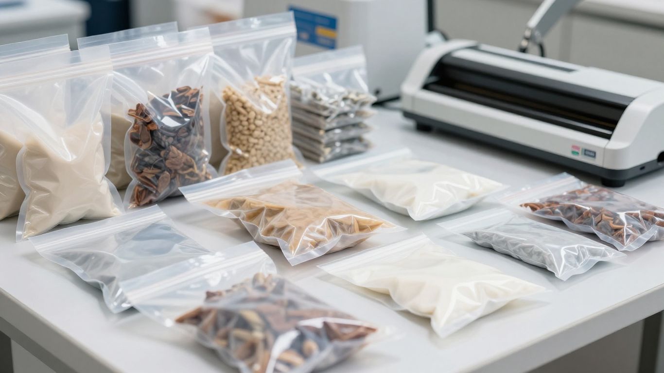 ถุงสูญญากาศอุตสาหกรรมหลากหลายขนาดและรูปแบบ