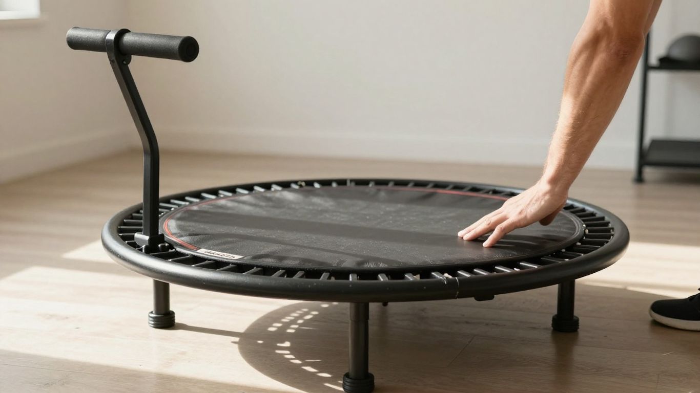 Used Bellicon rebounder in a bright, clean fitness setting.