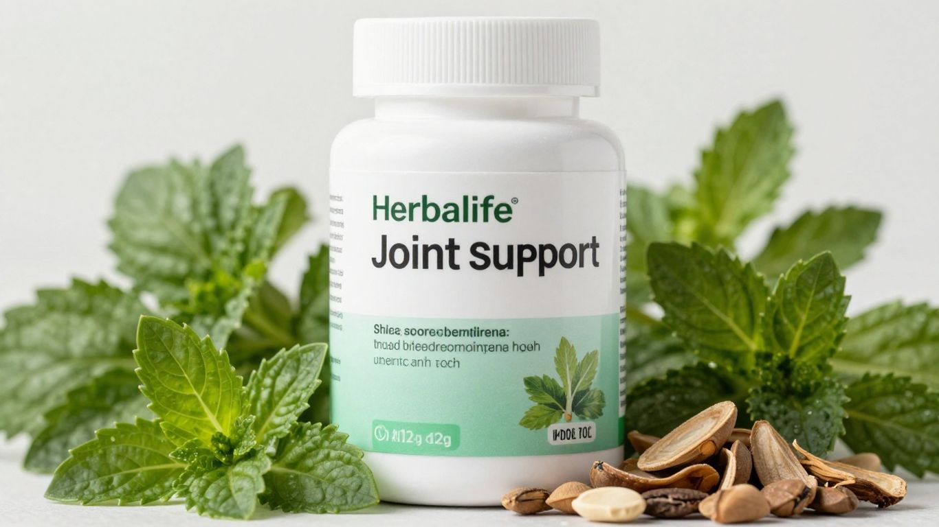 Herbalife Joint Support bottle with herbs