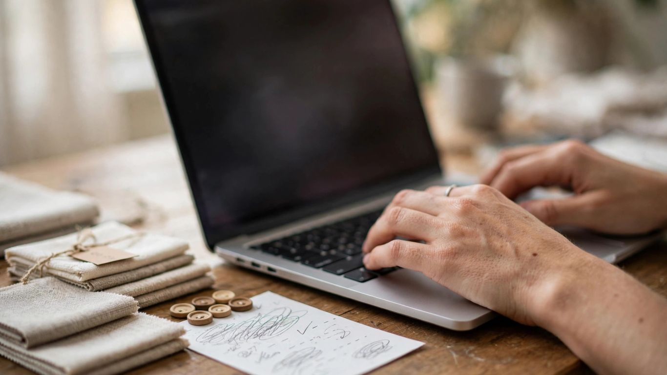 Seller reviewing product search term fields