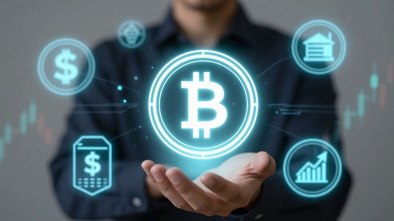 Cryptocurrency and investing with active trading for higher returns.