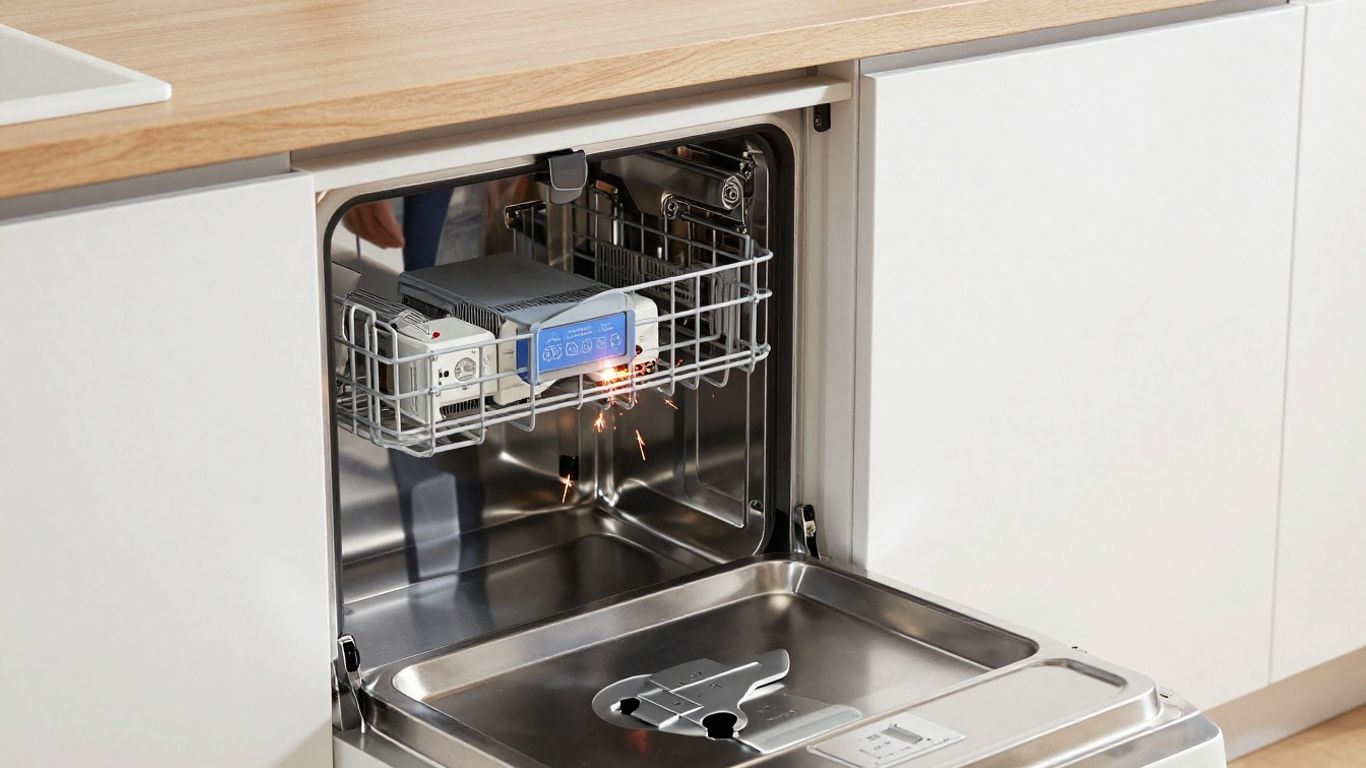 Lave-vaisselle qui fait disjoncter le compteur électrique.