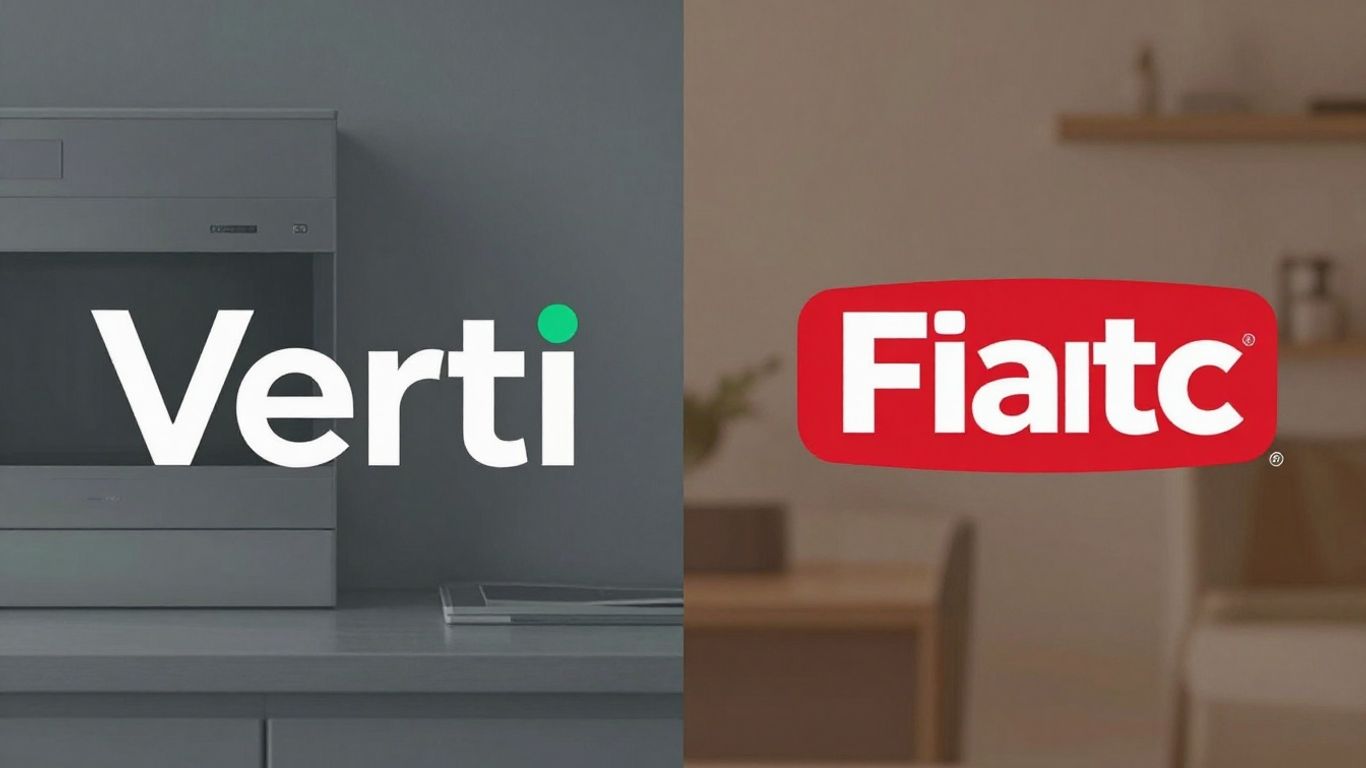 Comparación visual de seguros de hogar Verti y Fiatc.