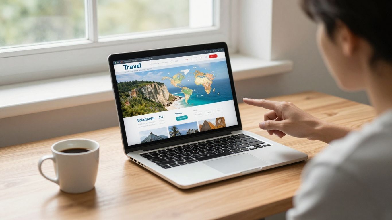 Process of searching for flights