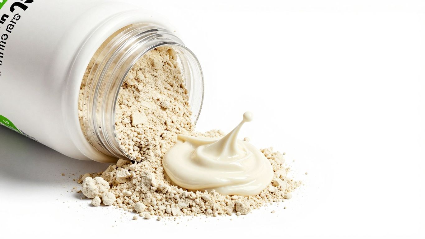 Herbalife24 Enhanced Protein Powder scoop and blend