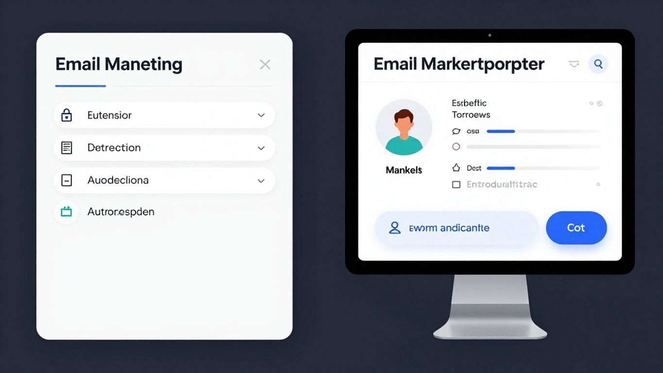 Email autoresponder interfaces comparison for beginners.