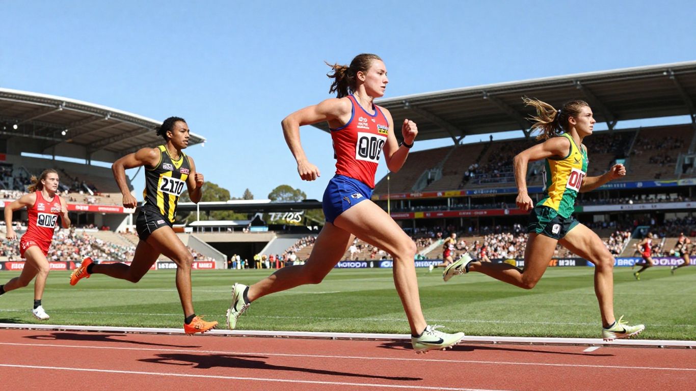 Athletes achieving sporting success in Australia.