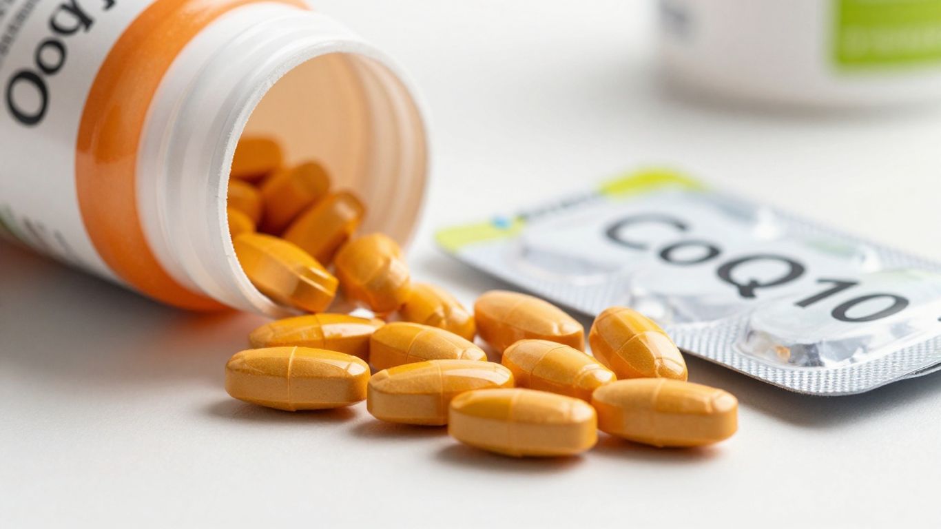 CoQ10 supplements for healthy aging
