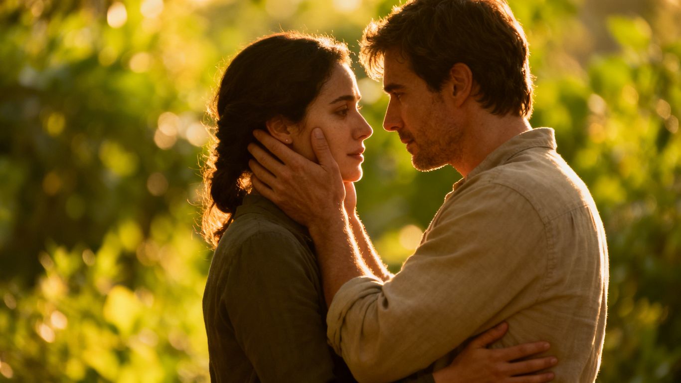 Couple embracing, symbolizing forgiveness and letting go of resentment.